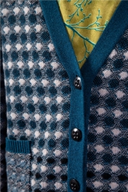 Cardigan Extra Pétrole