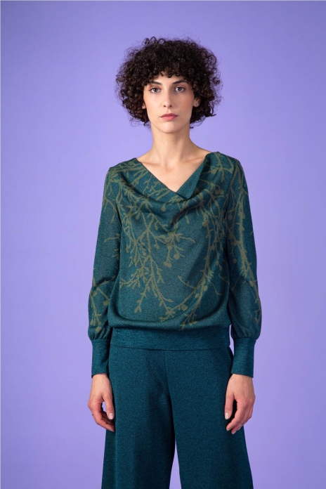 Blouse Marsh Petrol