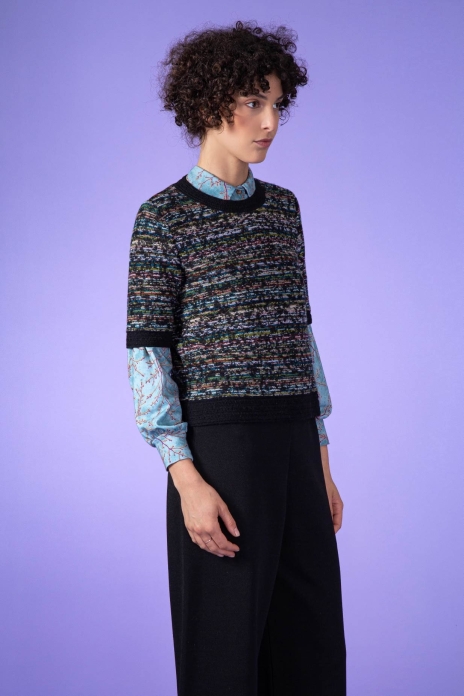 Top Misty Black