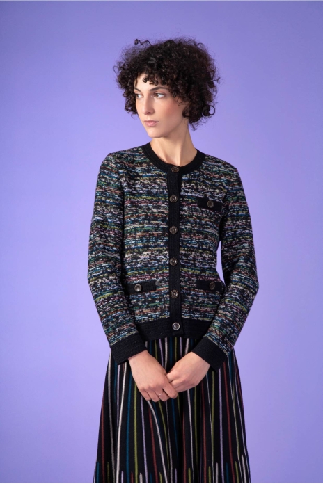 Cardigan Misty Black