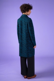 Coat SPOTS Petrol