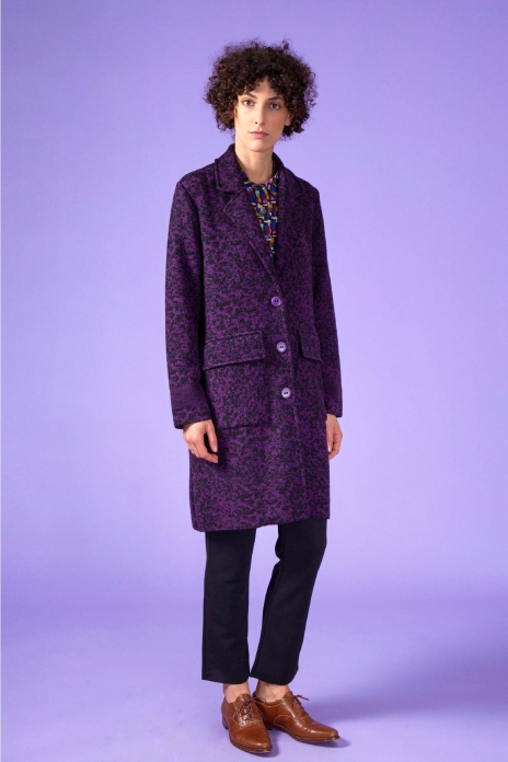 Coat SPOTS Violet