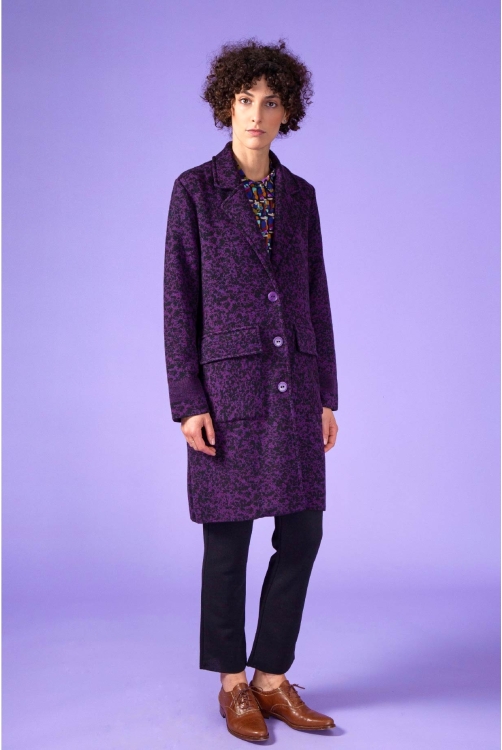 Coat SPOTS Violet Coat SPOTS Violet