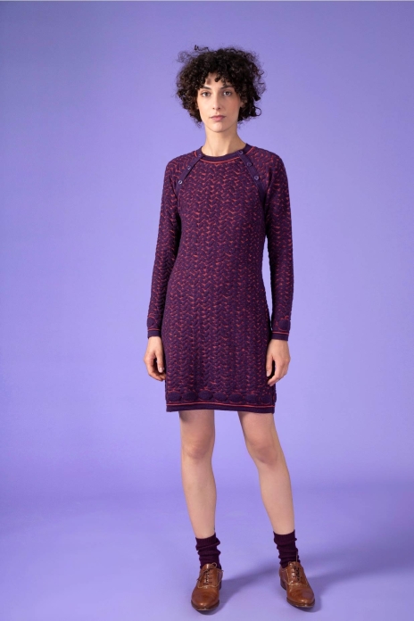 Robe STITCH Bordeaux