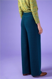 Pantalon large Zoom petrole