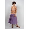 Pleated Skirt HUELLA mauve