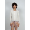 Cardigan YES white