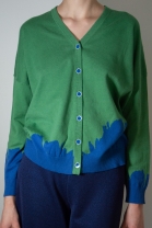 Cardigan CALENDULA green