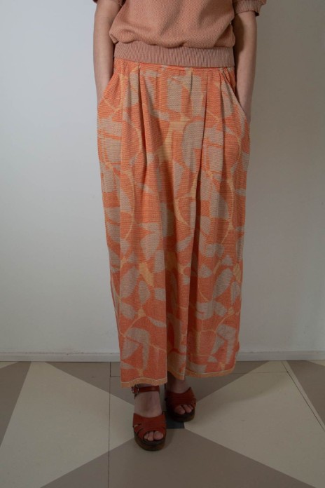 Skirt SPACE orange