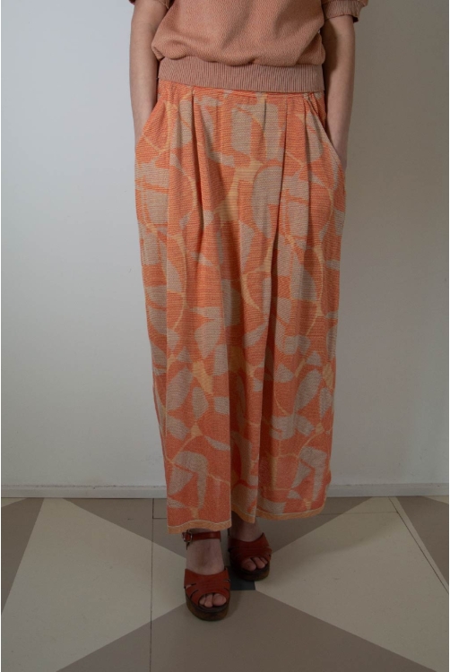 Skirt SPACE orange