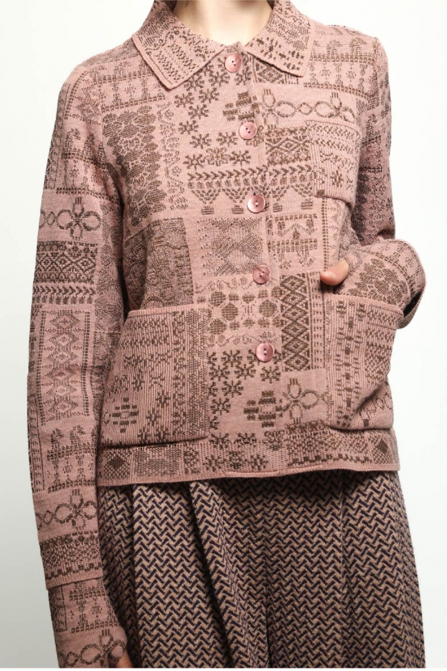 Veste BORDER nude