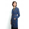 Gilet Long BORDER bleu