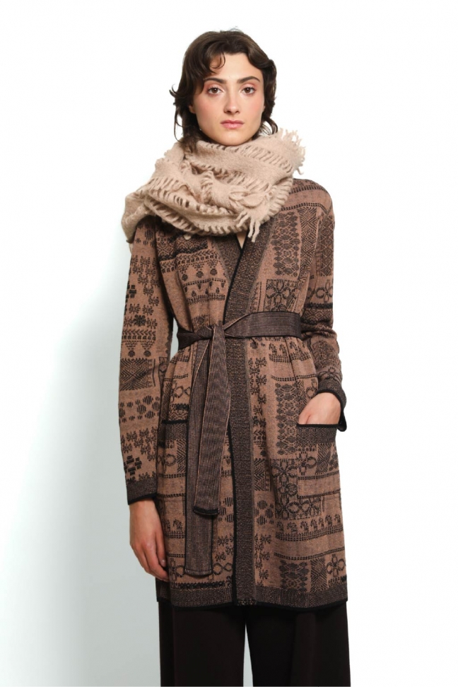 Gilet Long BORDER noir