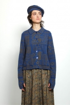 Beret BORDER blue