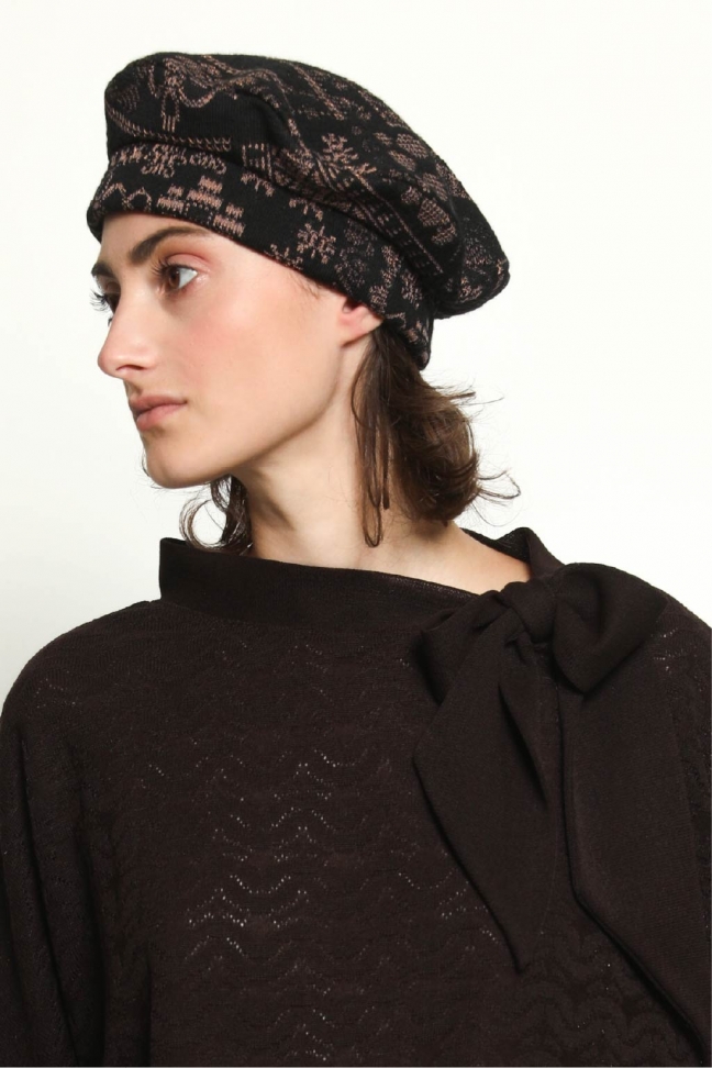 Beret BORDER noir