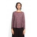 Tshirt BOUCLE mauve