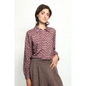 Chemise BOUCLE mauve