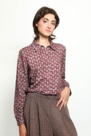 Chemise BOUCLE mauve