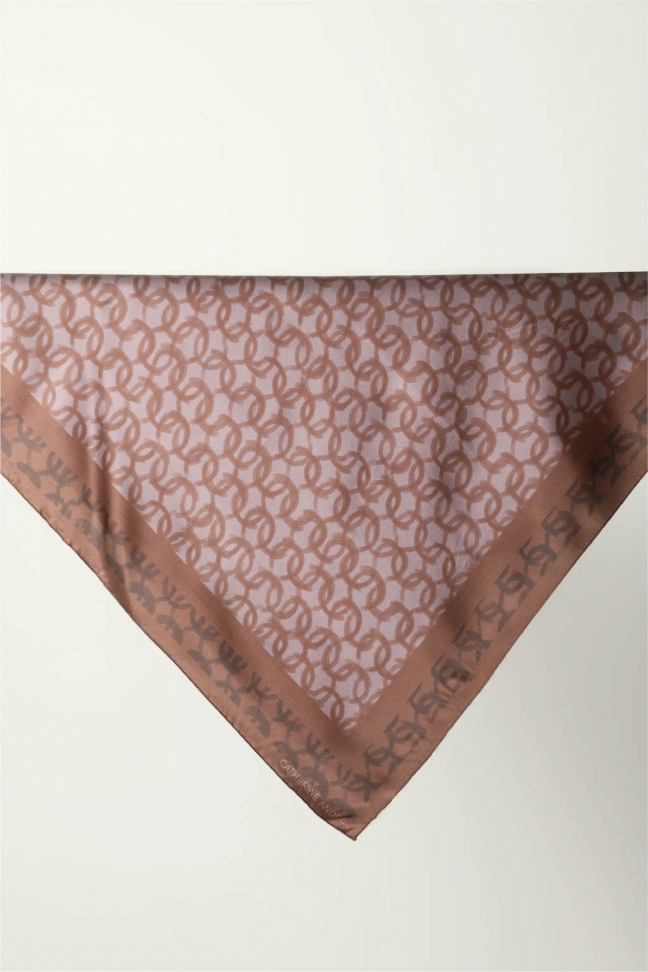 Bandana BOUCLE mauve