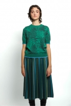 Skirt BROCELIANDE green