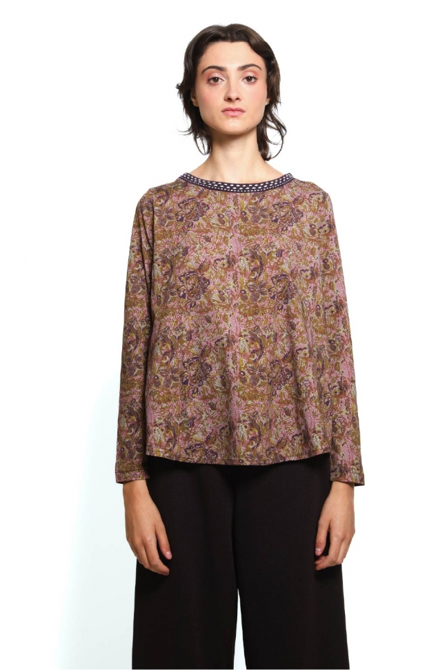 Tshirt CANOPEE rose