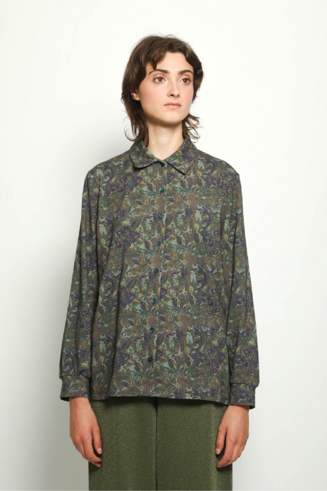 Chemise CANOPEE vert