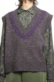 Top CORNELIE purple