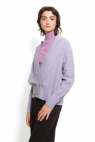 Cardigan CURLY mauve