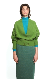 Cardigan CURLY green