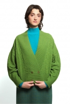 Cardigan CURLY vert