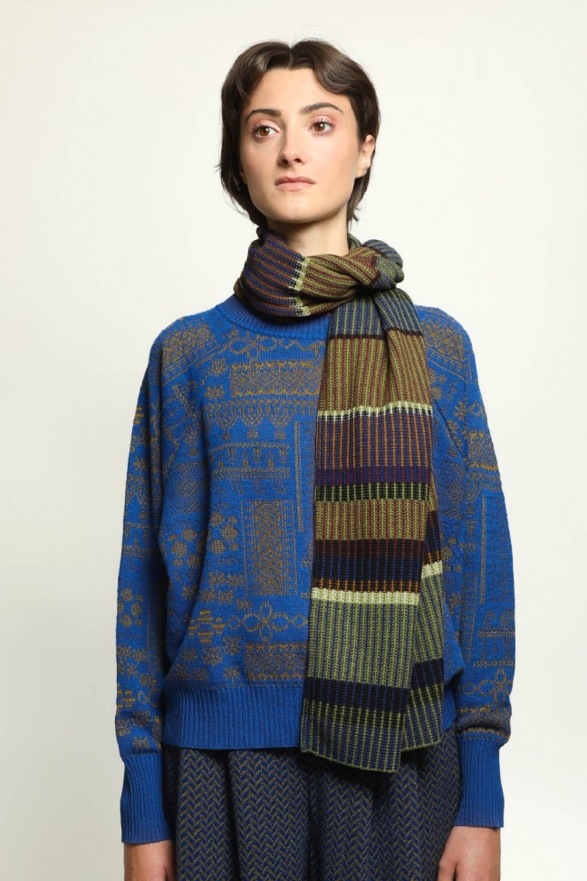 Scarf COTES blue