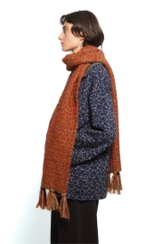 Scarf FRANGES orange