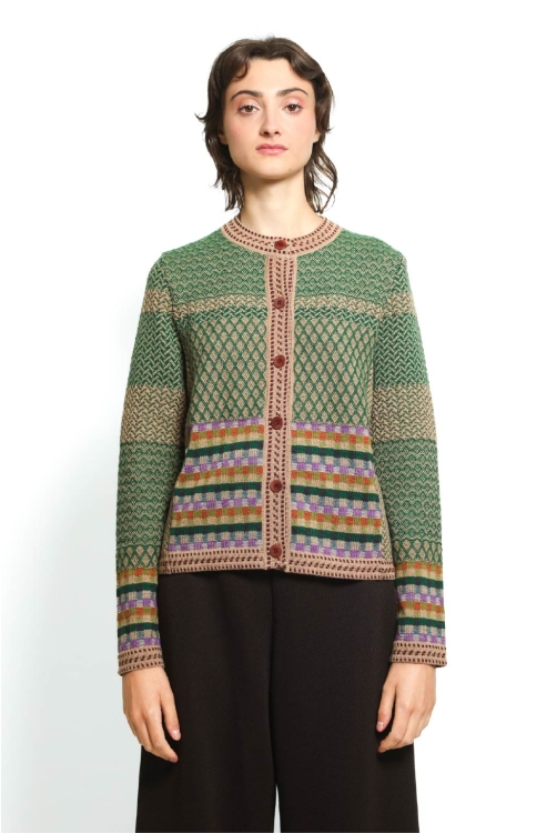 Cardigan ELFE green Cardigan ELFE green