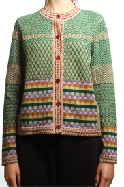Cardigan ELFE green