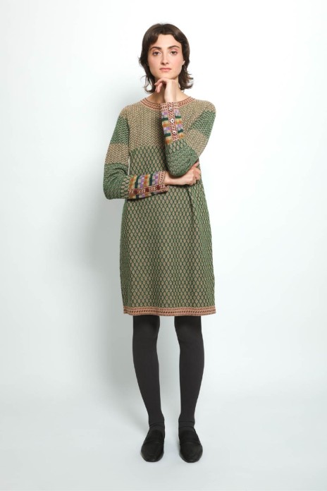Dress ELFE green