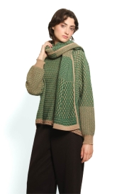 Scarf ELFE green