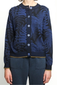 Cardigan FERN bleu