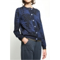 Cardigan FERN bleu