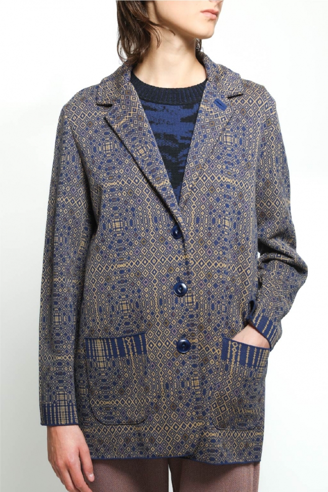Blazer FIRMAMENT bleu