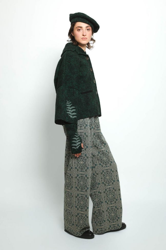 Pants FIRMAMENT green