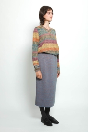 V sweater LIGHTS beige