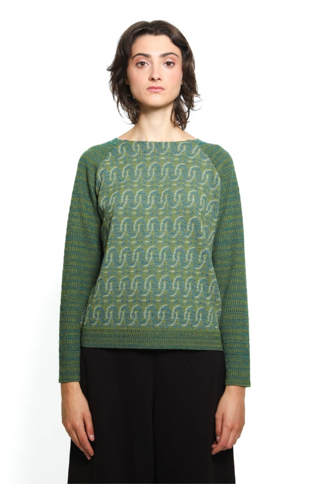 Sweater LOOPS green