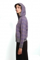 Hoodie LOOPS bleu