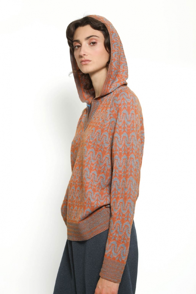 Hoodie LOOPS orange