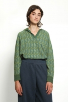 Hoodie LOOPS vert
