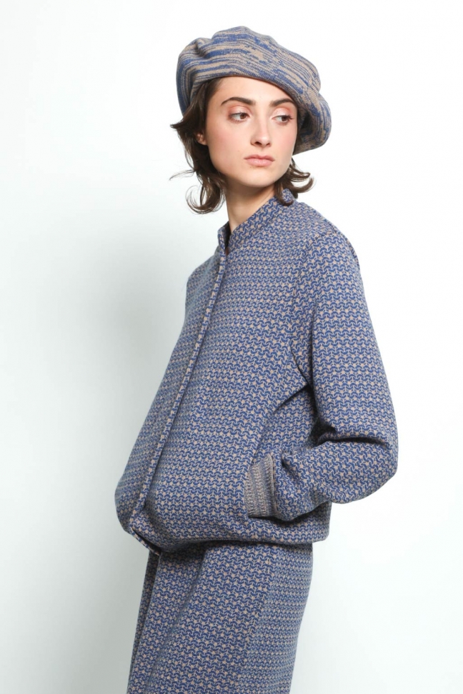 Blouson LOOPS bleu