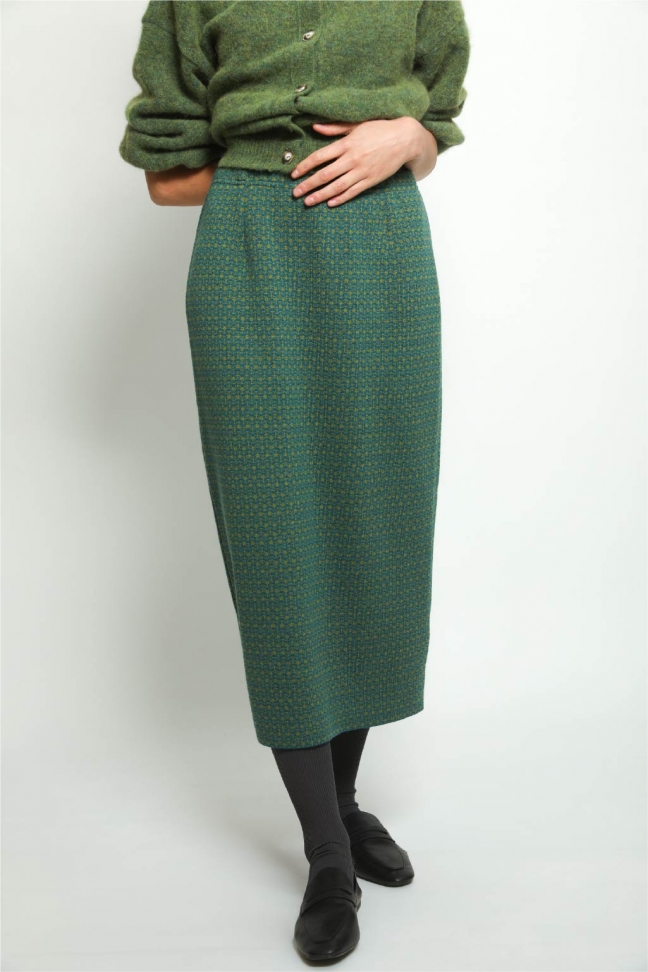 Skirt LOOPS green