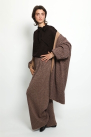 Long open cardigan SEEDS beige