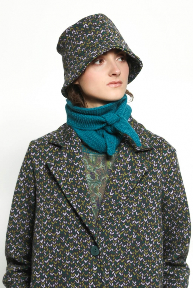 Scarf TRIANGLE SCARF turquoise