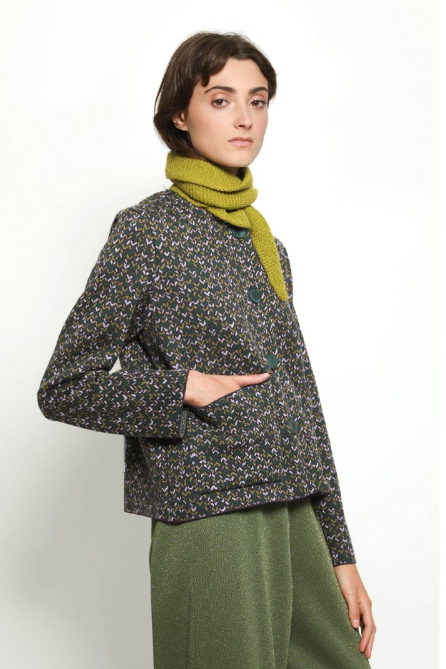 Scarf TRIANGLE SCARF yellow